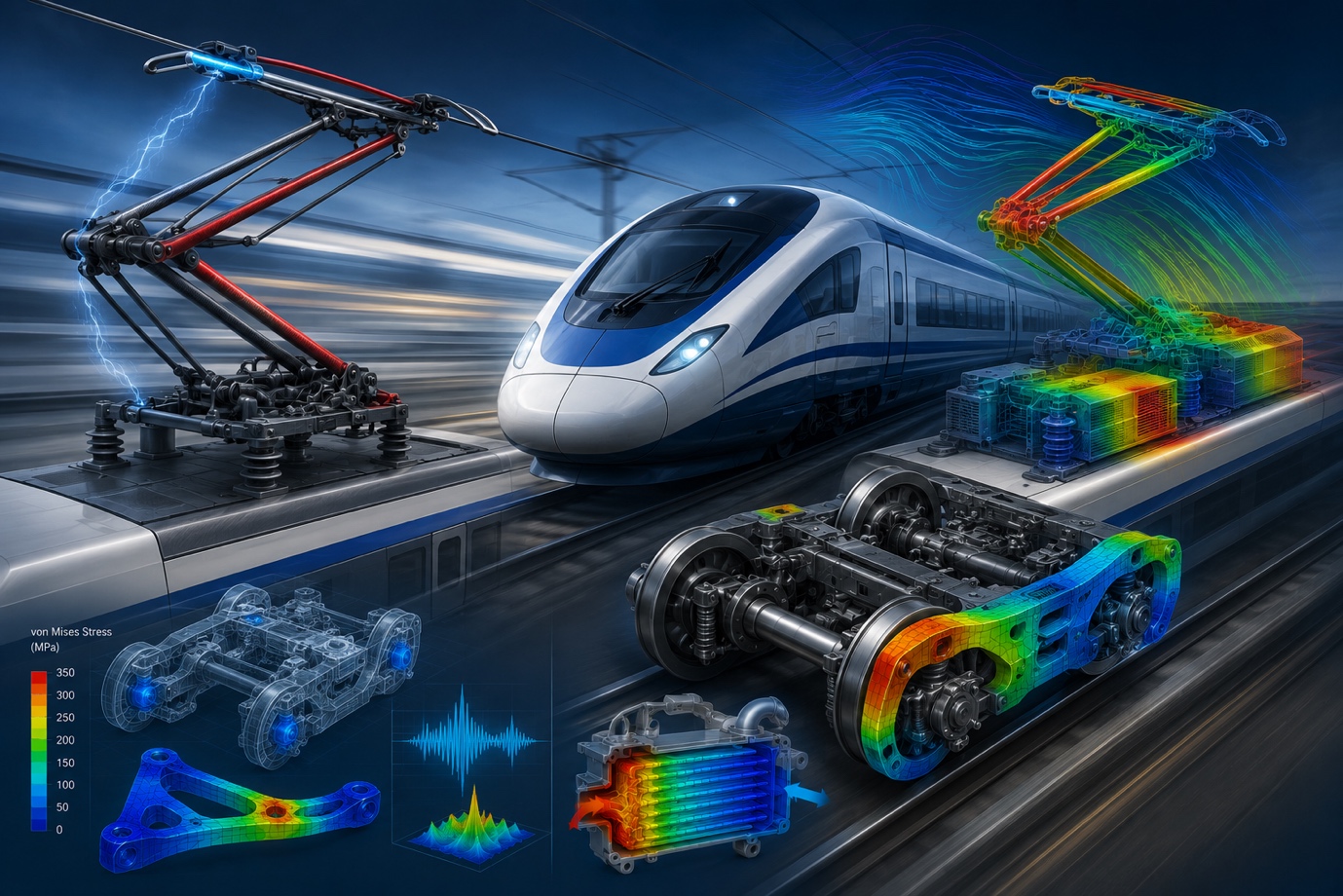 Railway simulation services at ESRC India